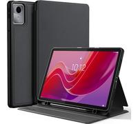 Coque Pour Lenovo Tab M11 11 Pouces 2024 (Tb330fu/Tb330xu) Avec Porte-Stylo, Étui Fin Support Folio Fin, Visualisation Multi-Angles, Noir[Coq5192677]