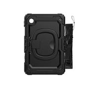Avizar Coque pour Lenovo Tab M11 Antichoc Poignée rotative Sangle de transport Noir