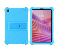 Coque pour Lenovo Tab One 8,7" (TB305FU) Tablette avec béquille PC, Silicone souple, lavable, coin épais résistant aux chocs, bleu ciel