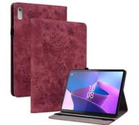 Coque pour Lenovo Tab P11 Gen 2 11.5 FLOODKING, Support avec Porte-Stylet Intégré,Rouge Rouge G