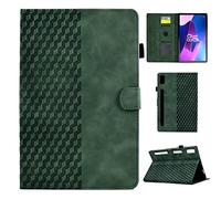 Coque pour Lenovo Tab P11 Pro 2nd 2022 11.2 Pouces TB132FU/TB138FC Housse de Protection en Cuir PU Étui Case Tablette Étui Smart Cover avec Réveil/Veille Auto pour Lenovo Tab P11 Pro (2nd Gen), Vert