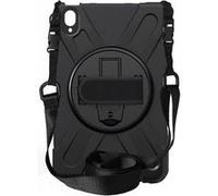 Coque pour Lenovo Tab P11 Pro avec Poignée Rotative Béquille et Bandoulière Avizar Noir Noir G