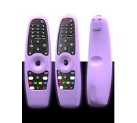Coque pour LG AN-MR20GA / AN-MR19BA / AN-MR18BA / AN-MR650A / AN-MR600 [Anti-perte] Anti-dérapant LG Magic Remote AKB75855501 Housse de protection (violet)