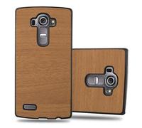 Coque pour LG G4 / G4 PLUS Hard Case Étui Rigide Protection Bois Cover