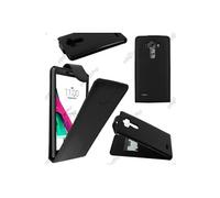 Coque pour LG G4 H815, G4 Dual-LTE PU Cuir Rabat Flip, Noir