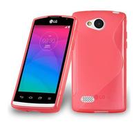 Cadorabo DE-105518 coque pour téléphone Rouge pour LG JOY