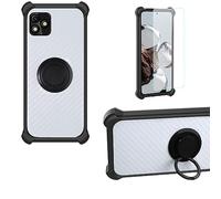 Coque pour Logicom Link Coque Compatible avec Logicom Link Coque Étui [avec Trempé 9H Protection D'écran] Case Support de Bague PC + Silicone YGH-HBX