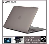 Coque pour MacBook - For M1 Chip Air 13 A2337 - Gris mat