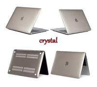 Coque pour Macbook - For M1 Chip Pro 13 A2338 - cristal gris