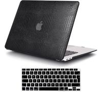 Coque Pour Macbook Pro 14 Pour 2024-2021 M4 A3112 A3401 A3185 M3 A2918 A2992 M2 A2779 M1 A2442 Pro/ & Touch Id, Étui Protecteur En Plastique Rigide & Couvercle De Clavier, Black[POR5247547]