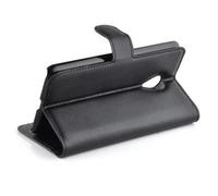 Cadorabo Housse Compatible Avec Meizu Mx4 Pro En Noir De Jais - Étui De Protection Avec Fermeture Magnétique, Fonction De Support Et Compartiment Pour Carte