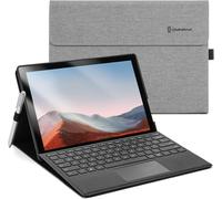 Coque pour Microsoft Surface Pro 7+(2021)/ Surface Pro 7(2019)/ Surface Pro 6(2018)/ Surface Pro 5(2017)/ Surface Pro 4, Angle de Vision réglable, Compatible avec Le Clavier Type Cover