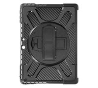 Coque pour Microsoft Surface Pro 9 et Pro 11 Coins Renforcés Poignée Béquille Noir