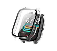 Coque pour montre intelligente Nerunsa P66D, protection d'écran en polycarbonate rigide, verre trempé 9H, ultra fin, couverture intégrale, antichoc, transparent