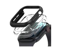Coque pour Montre Ringke Slim 2-pack Apple Watch 10 46mm Clear & Matte Black