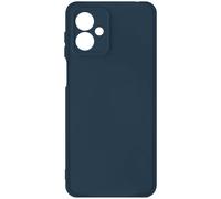 Coque pour Moto G14 Semi-rigide Soft-touch Fast Cover Bleu Nuit
