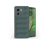 Motorola Edge 40 Sleeve - Silicone - imoshion Soft Case, Backcover - Dark Green