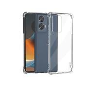 Avizar Coque pour Motorola Edge 50 Fusion – Antichoc flexible, coins renforcés – Transparent