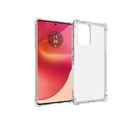 Coque pour Motorola Edge 50 Fusion en silicone Transparent