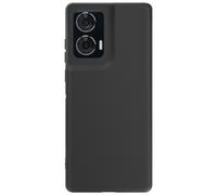 Coque pour Motorola Edge 50 Fusion Silicone Souple Revêtement Fin Mayaxess Noir