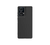 Coque pour Motorola Edge 50 Fusion Silicone Souple Revêtement Fin Noir