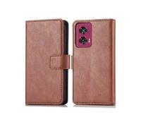 imoshion imoshion Étui de téléphone portefeuille Luxe Motorola Edge 50 Fusion Brun Marron
