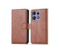 imoshion imoshion Étui de téléphone portefeuille Motorola Edge 50 Pro Brun Marron