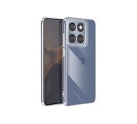 Coque pour Motorola Edge 60 Fusion Silicone Souple Transparent