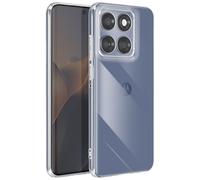 Coque pour Motorola Edge 60 Fusion Silicone Souple Transparent