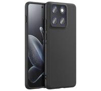 Coque pour Motorola Edge 70 en Silicone Souple et Anti-Traces Noir