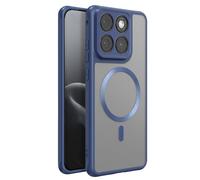 Coque pour Motorola Edge 70 Fusion Renforcée Compatible Accessoires MagSafe Bleu