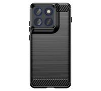 Coque pour Motorola Edge 70 Silicone Souple et Antichoc Noir