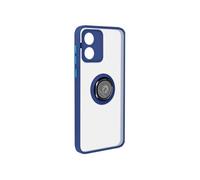 Coque pour Motorola Moto E13 Bague Support Vidéo Bleu