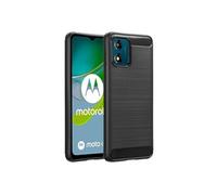 Coque pour Motorola Moto E13 en silicone Noir