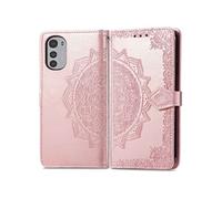 imoshion imoshion Etui de télephone Mandala Motorola Moto E32 / E32s Rose Doré Rose dorée