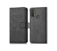 imoshion imoshion Étui de téléphone portefeuille Luxe Motorola Moto E30 / E40 Noir