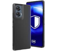 Coque pour Motorola Moto Edge 50 Fusion Antichoc Souple Mat Noir