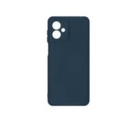 Coque pour Motorola Moto G14 Semi-rigide Soft-touch Fast Cover Bleu Nuit