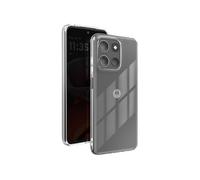 Coque pour Motorola Moto G15 et G15 Power Silicone Flexible 2mm Transparent