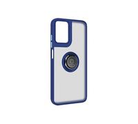 Coque pour Motorola Moto G24, G04 et G04s Bague Support Vidéo Bleu