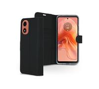 Accezz Accezz Étui de télephone Wallet Motorola Moto G04 / G24 Noir Noir