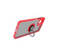 Coque pour Motorola Moto G34 Bague Support Vidéo Rouge