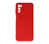Coque pour Motorola Moto G42 Silicone Semi-rigide Finition Soft-touch Fine Rouge