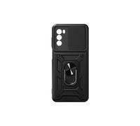Coque Pour Motorola Moto G52 et G82avec Cache caméra et Bague Support Vidéo noir