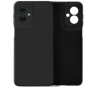 Coque pour Motorola Moto G55 Semi-rigide Soft-touch Anti-traces Noir