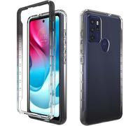 Coque Pour Motorola Moto G60s Full Body Protection Housse De Gradient Color Très Mince Tpu Bumper Case Cover Étui De Antichoc Silicone Souple Pour Motorola Moto G60s Noir