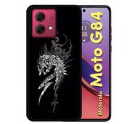 Coque Pour Motorola Moto G84 - All Blacks Rugby 1 - Silicone - Noir