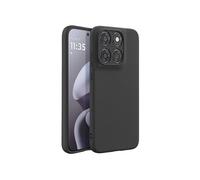 Avizar Coque pour Moto G87 en Silicone Souple et Anti-Traces Noir