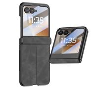 Coque pour Motorola Razr 70 avec Verre Trempé Écran Externe Antichoc Noir