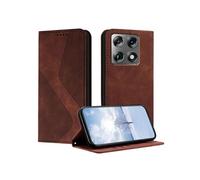 Coque pour Motorola Signature 5G protection intégrale, fermeture magnétique, étui en cuir TPU souple avec béquille et emplacements pour cartes,